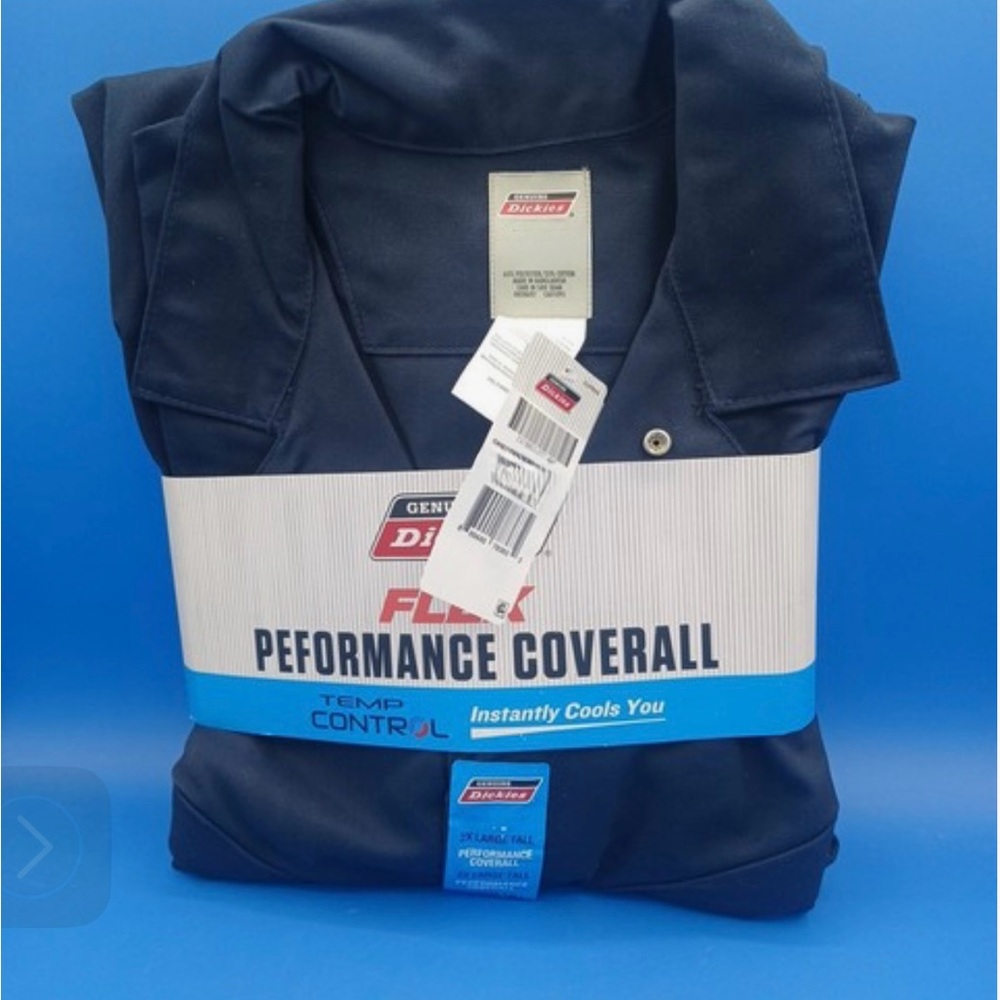 Dickies Men's Dark Blue Performance Coverall